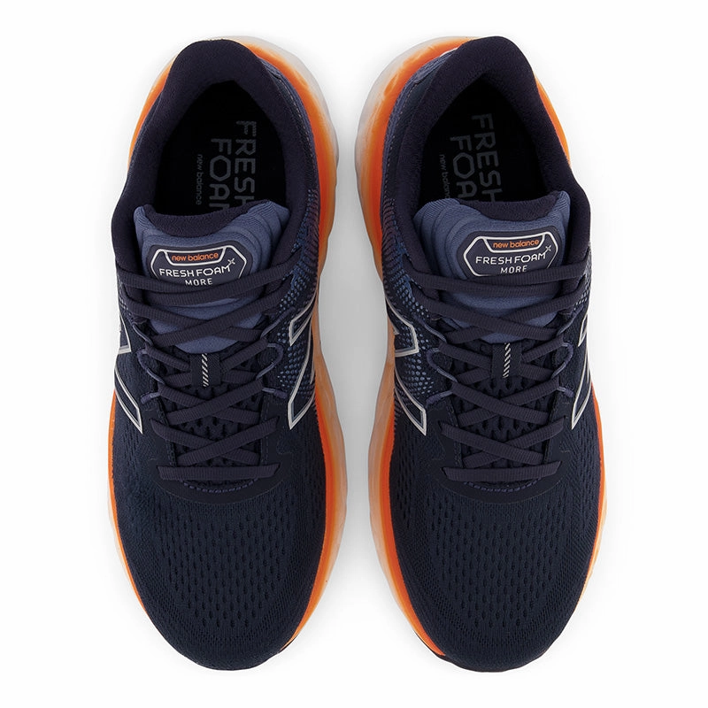 Fresh Foam More v3 - Eclipse with Vibrant Orange - Men's New Balance lifestyle shoes