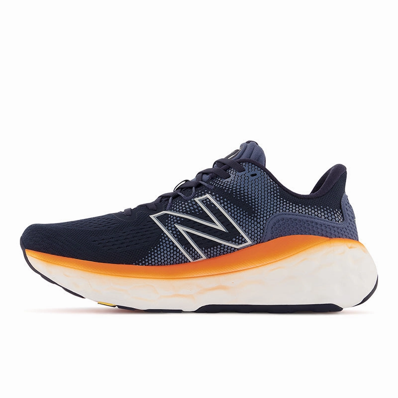 Fresh Foam More v3 - Eclipse with Vibrant Orange - Men's New Balance lifestyle shoes