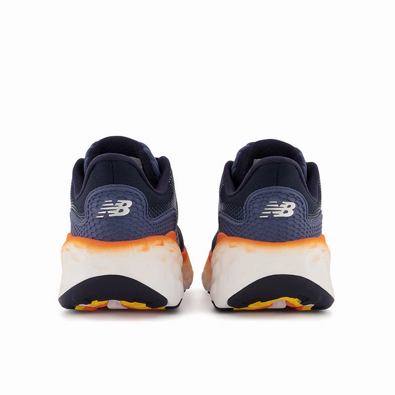 Fresh Foam More v3 - Eclipse with Vibrant Orange - Men's New Balance lifestyle shoes