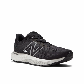 Fresh Foam X 880v12 - Black with Lead and Light Aluminum - Men's New Balance casual sneakers for everyday comfort