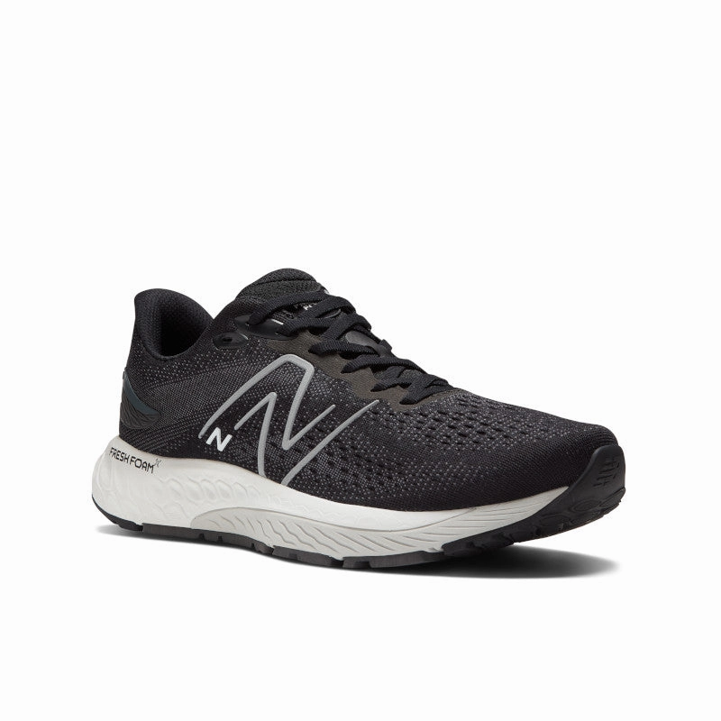 Fresh Foam X 880v12 - Black with Lead and Light Aluminum - Men's New Balance casual sneakers for everyday comfort