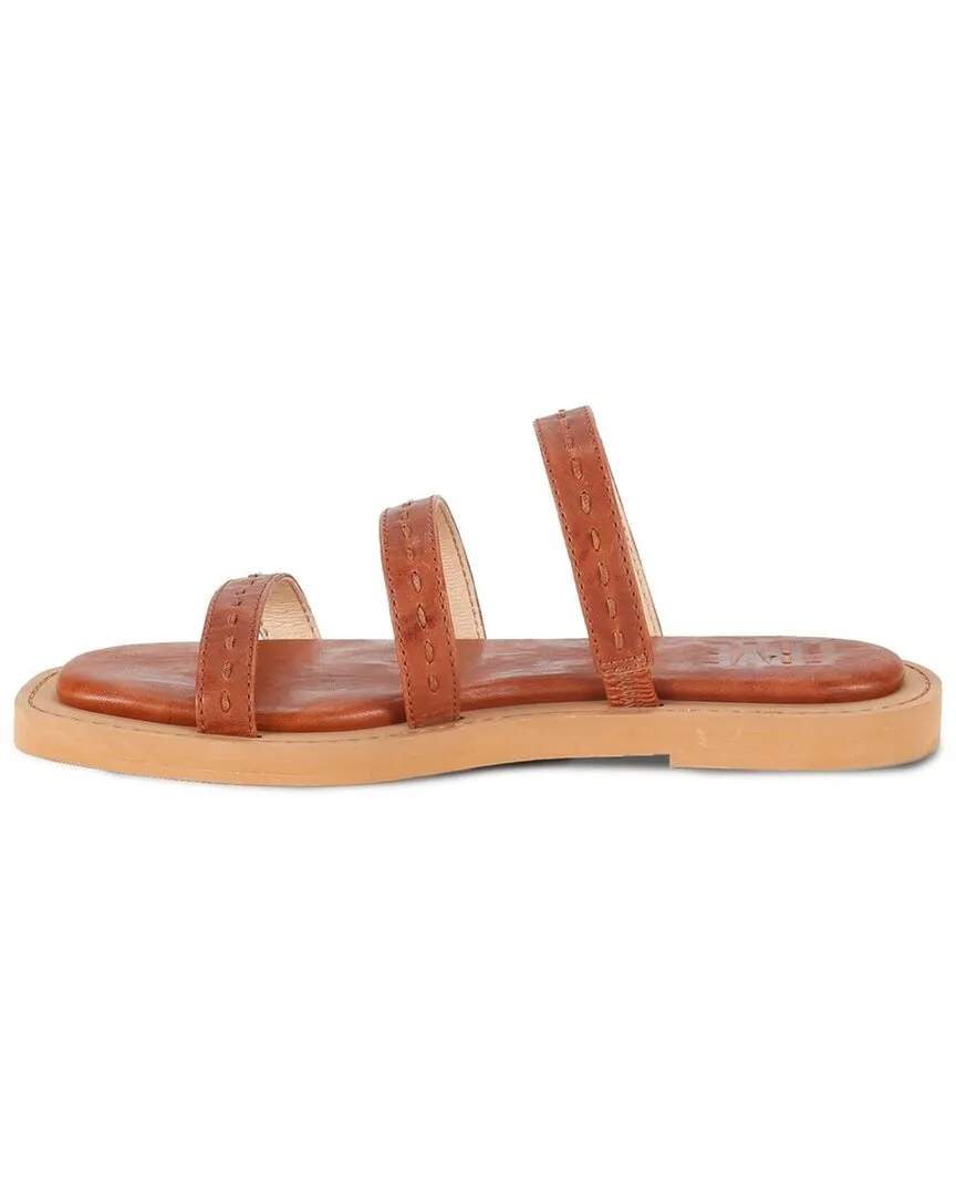 Frye Faye Strappy Slide Leather Sandal