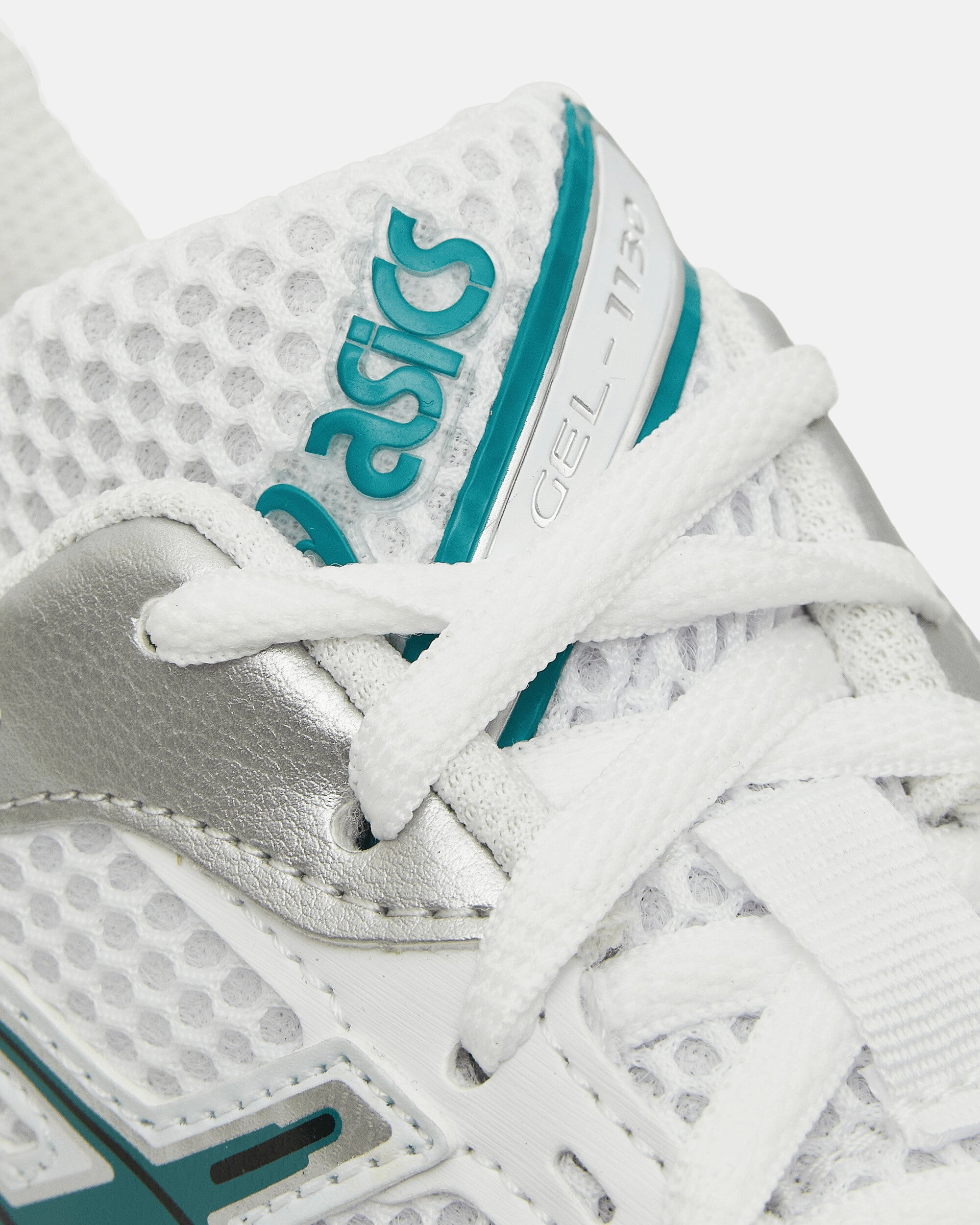 GEL-1130 Sneakers White / Rainy Lake Cushion Running