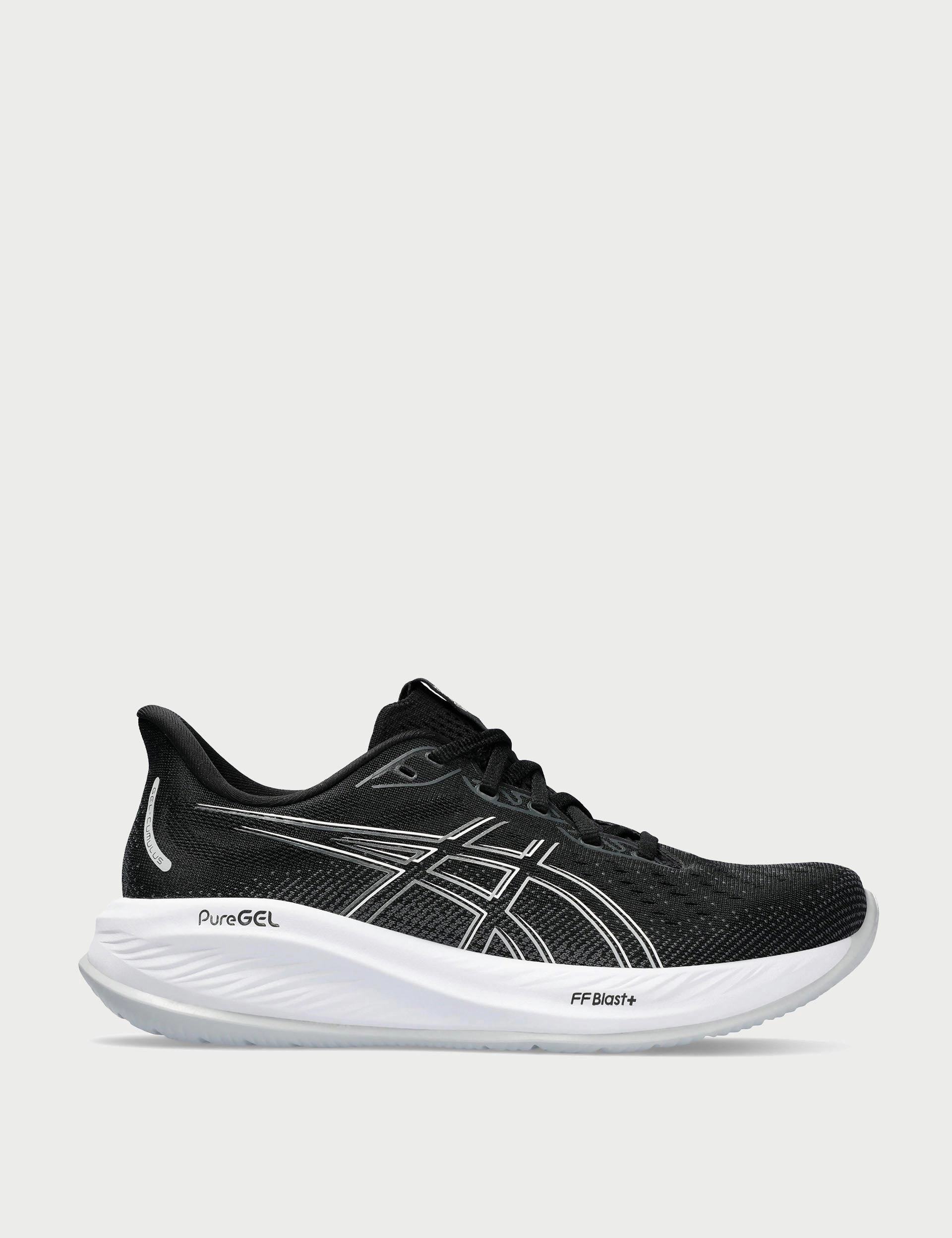 Gel-Cumulus 26 - Black/Concrete Asics performance training shoes for gym workouts