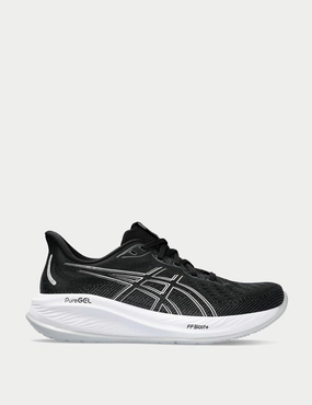Gel-Cumulus 26 - Black/Concrete Asics performance training shoes for gym workouts