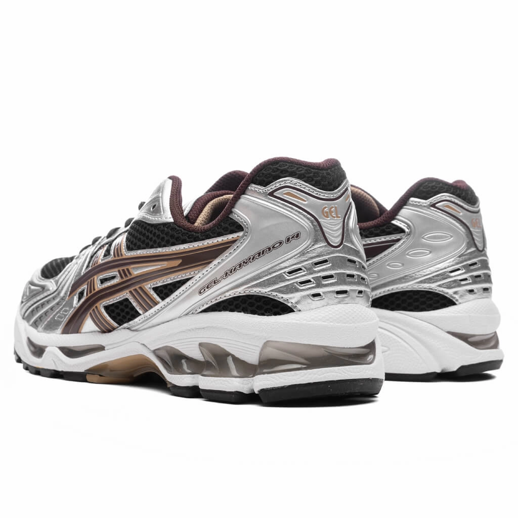 Gel-Kayano 14 - Black/Coffee Asics Gel Cushion Running Shoes