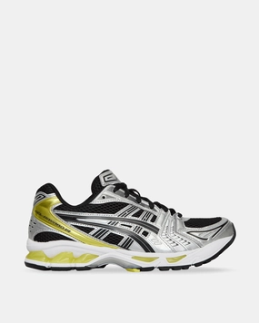 GEL-Kayano 14 Sneakers Black / Lemon Spark Asics men's running shoes with gel cushioning