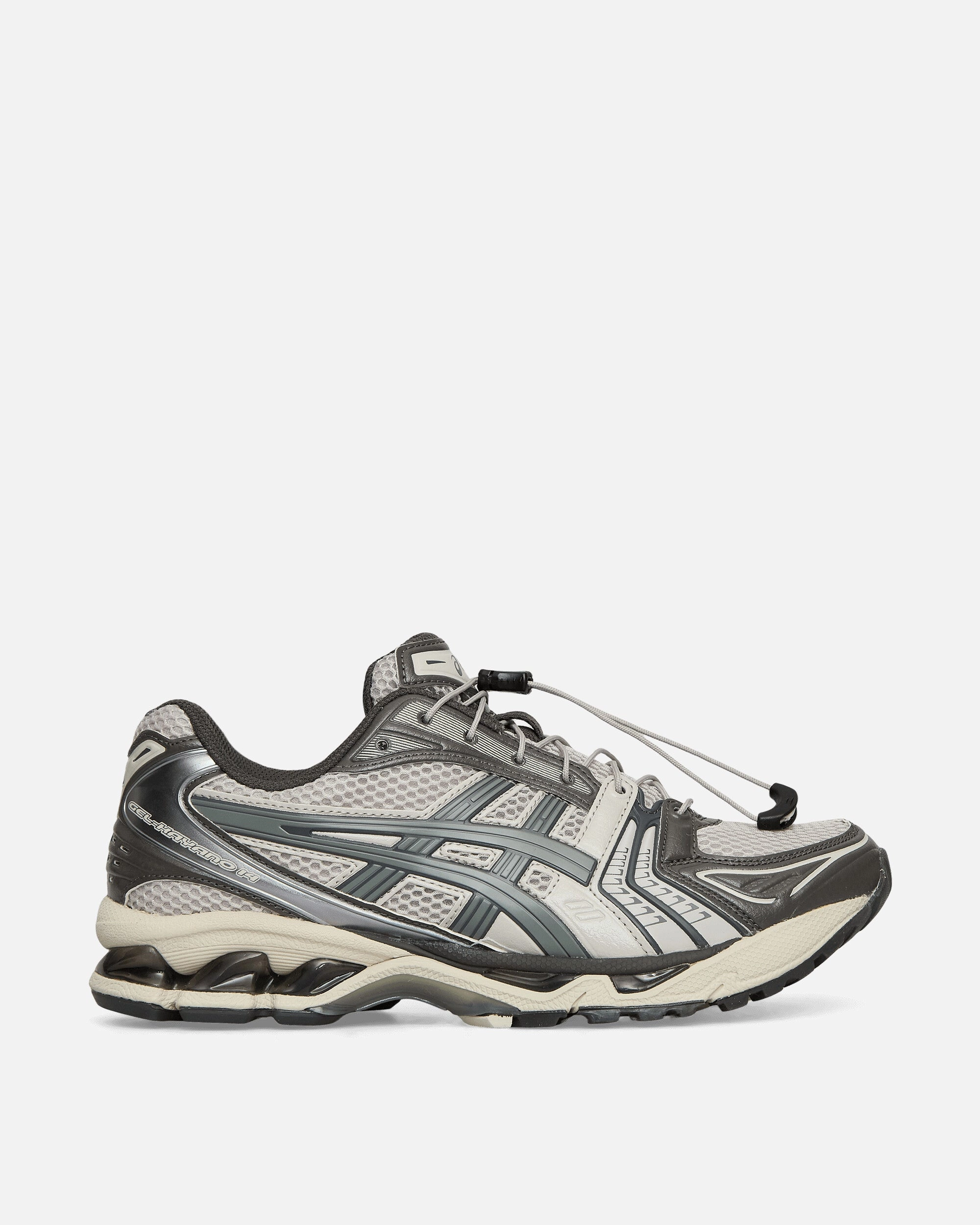GEL-Kayano 14 Sneakers Oyster Grey / Clay Grey Asics men's running shoes with gel cushioning