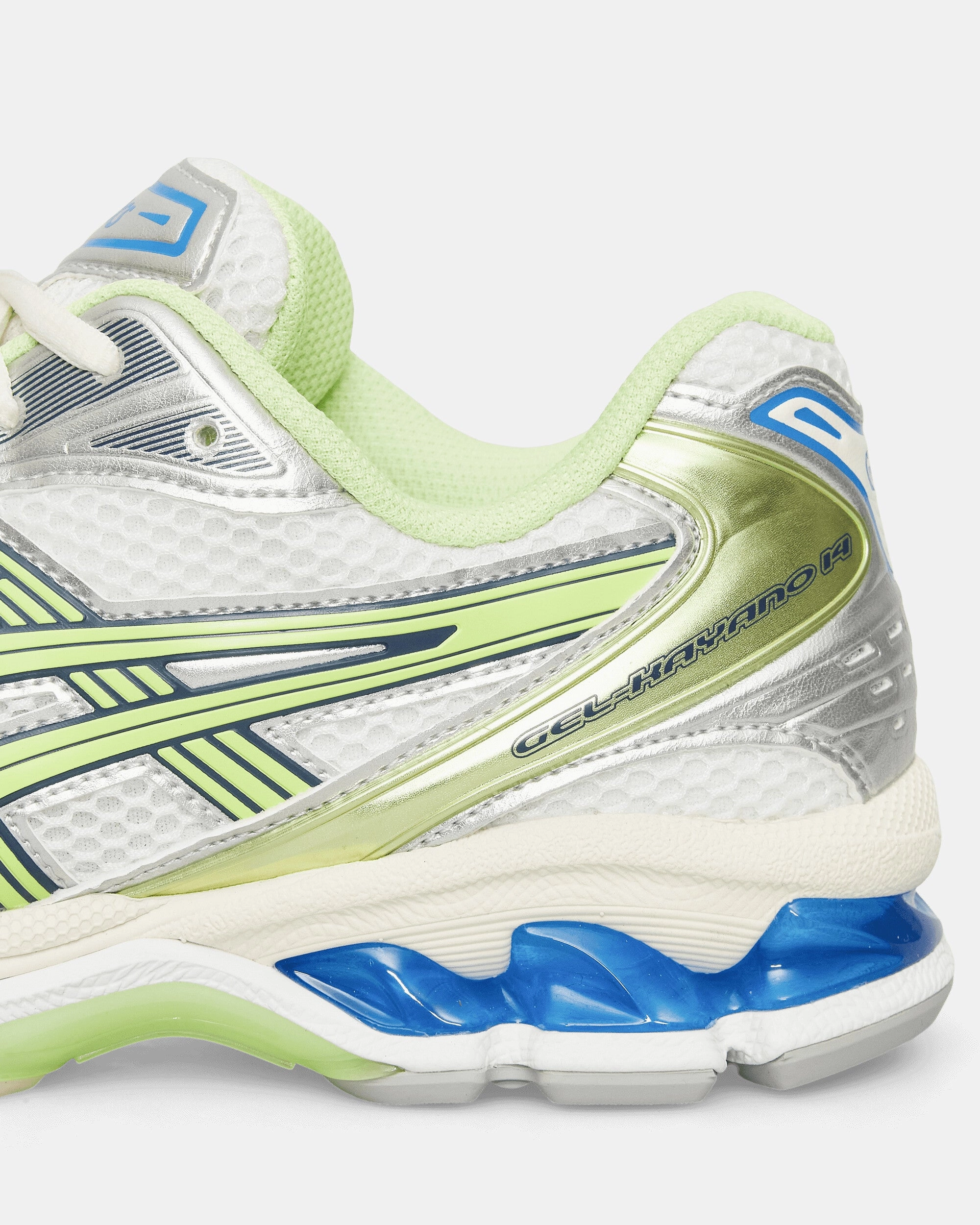GEL-Kayano 14 Sneakers White / Lime Green Cushion Running
