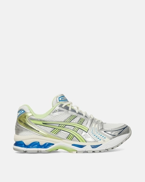 GEL-Kayano 14 Sneakers White / Lime Green Asics men's running shoes with gel cushioning