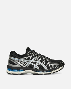 GEL-Kayano 20 Sneakers Black / Pure Silver Asics men's running shoes with gel cushioning