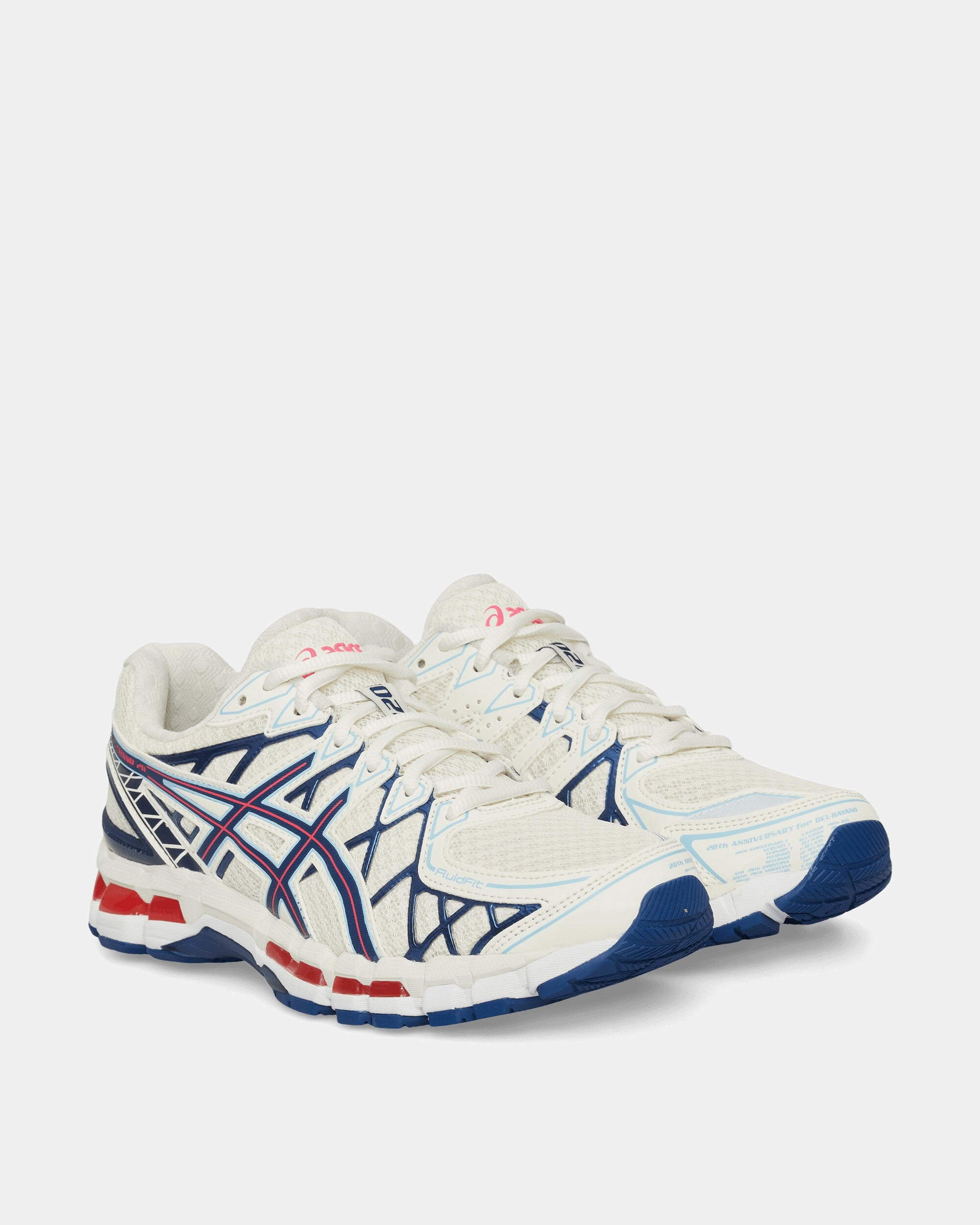 GEL-Kayano 20 Sneakers Cream / Deep Marine Cushion Running