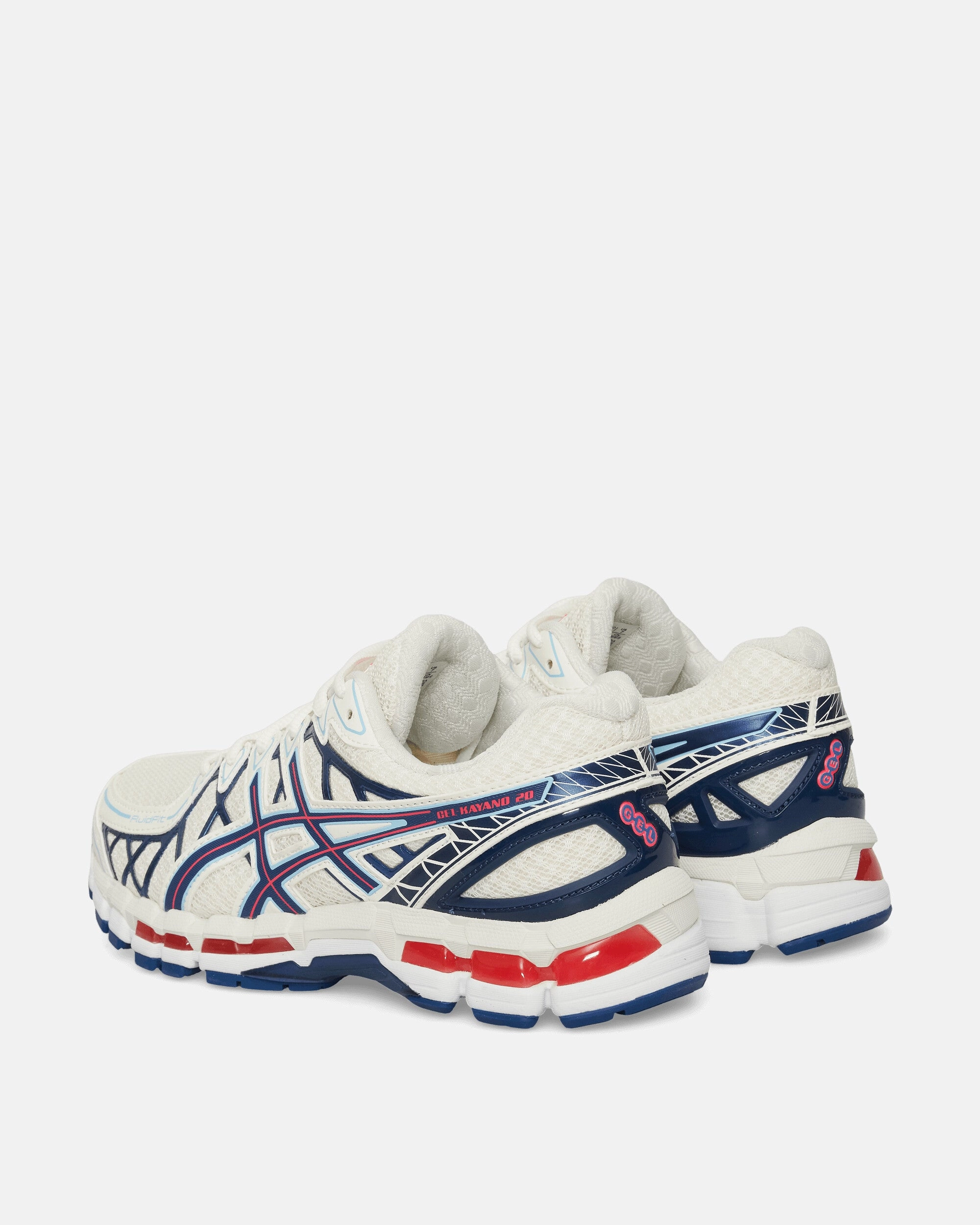 GEL-Kayano 20 Sneakers Cream / Deep Marine Cushion Running