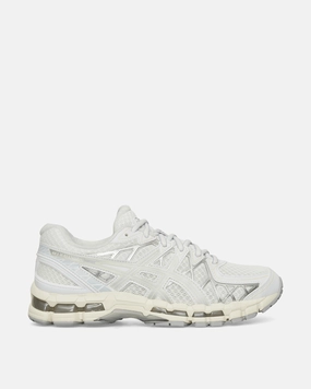GEL-Kayano 20 Sneakers White / Pure Silver Asics men's running shoes with gel cushioning