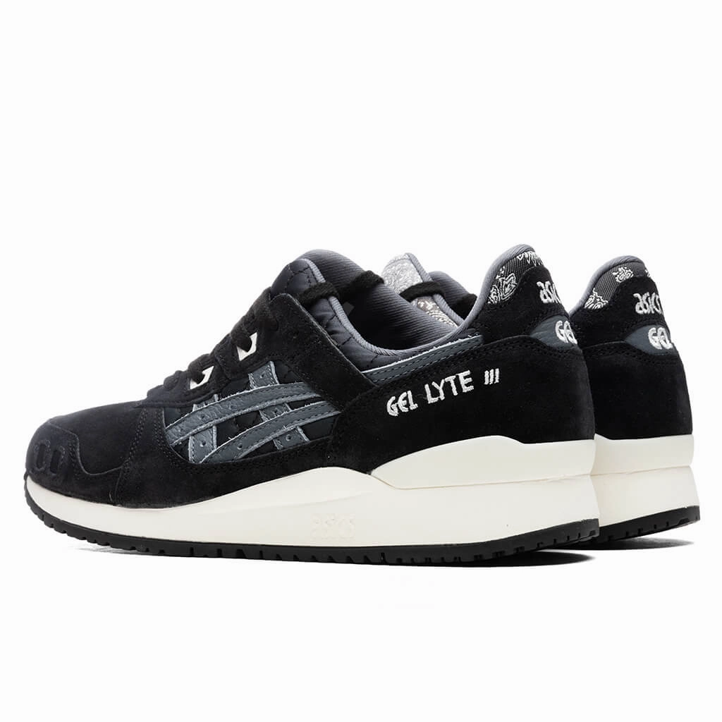 Gel-Lyte III OG - Black/Cream Asics Gel Cushion Running Shoes