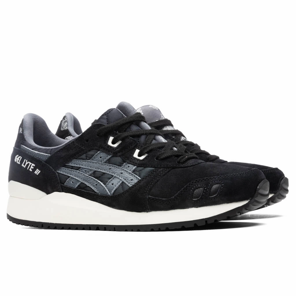Gel-Lyte III OG - Black/Cream Asics Gel Cushion Running Shoes