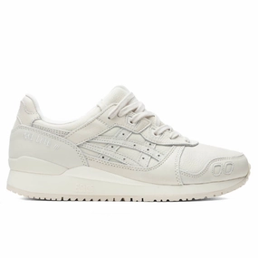 Gel-Lyte III OG - Ivory/Cream Asics running shoes with gel cushioning