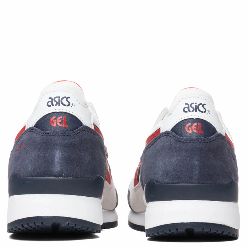 Gel-Lyte III OG - White/Classic Red Asics Gel Cushion Running Shoes