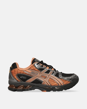 GEL-Nimbus 10.1 Sneakers Black / Rust Orange Asics men's running shoes with gel cushioning