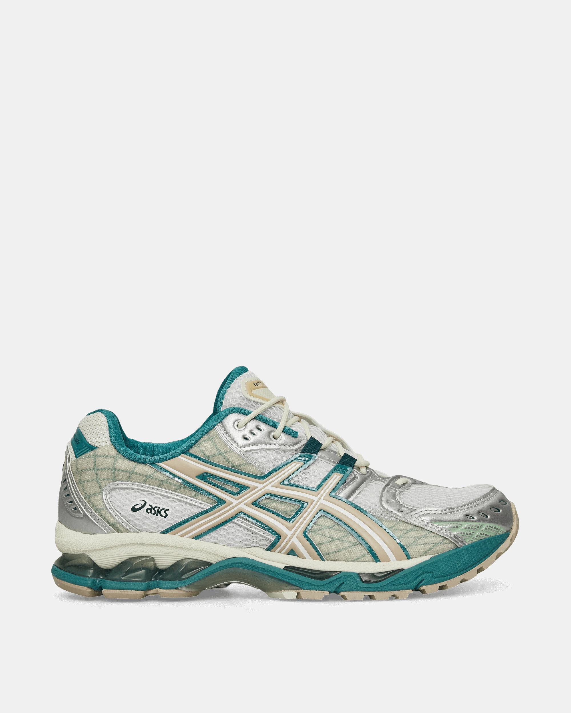 GEL-Nimbus 10.1 Sneakers White / Rainy Lake Asics men's running shoes with gel cushioning