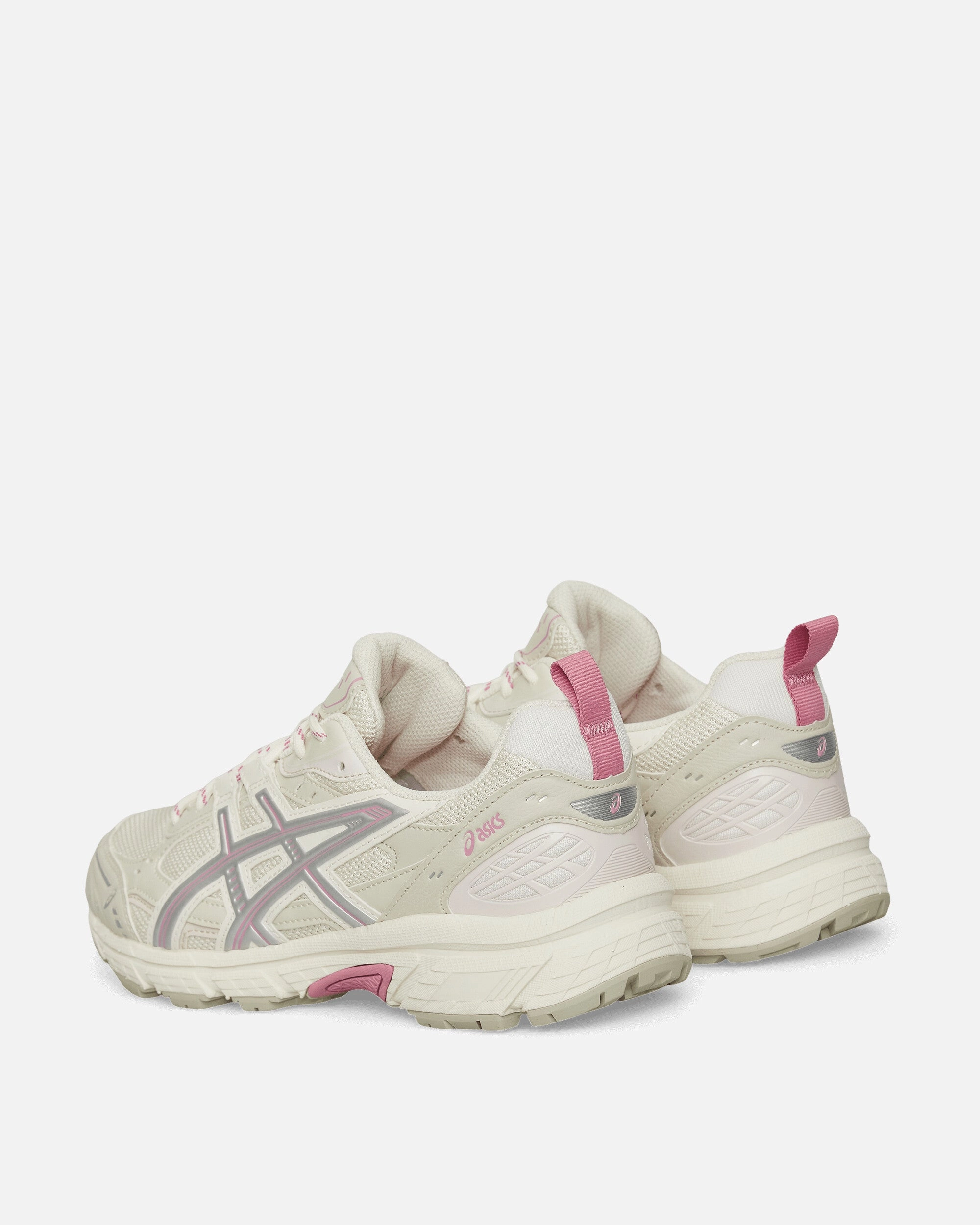 GEL-Nunobiki Sneakers Cream / Sweet Pink Cushion Running