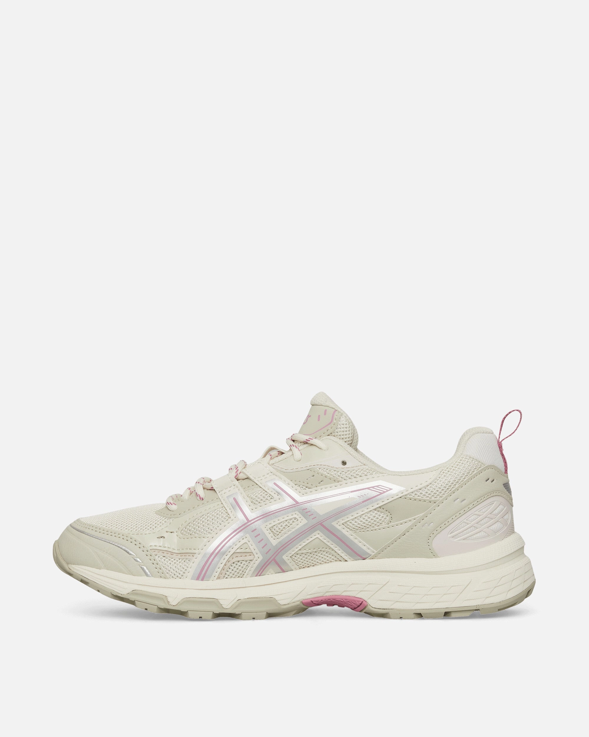 GEL-Nunobiki Sneakers Cream / Sweet Pink Cushion Running