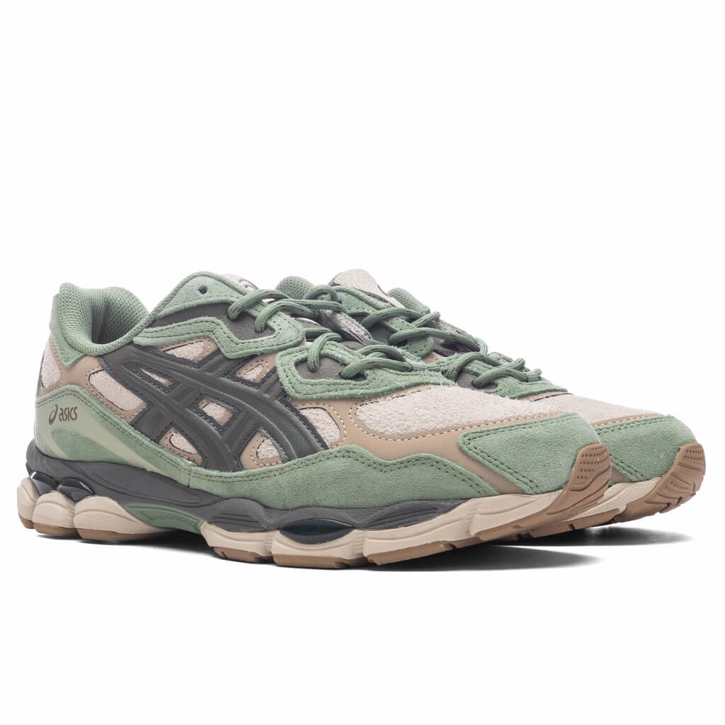 Gel-Nyc - Feather Grey/Truffle Grey Asics Gel Cushion Running Shoes