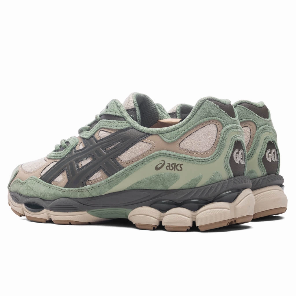 Gel-Nyc - Feather Grey/Truffle Grey Asics Gel Cushion Running Shoes