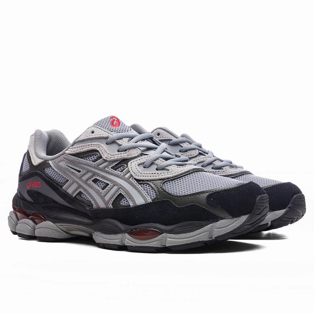 Gel-NYC - Gravel/Black Asics Gel Cushion Running Shoes