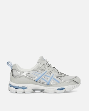 GEL-NYC Utility Sneakers Cloud Grey / Periwinkle Blue Asics men's running shoes with gel cushioning