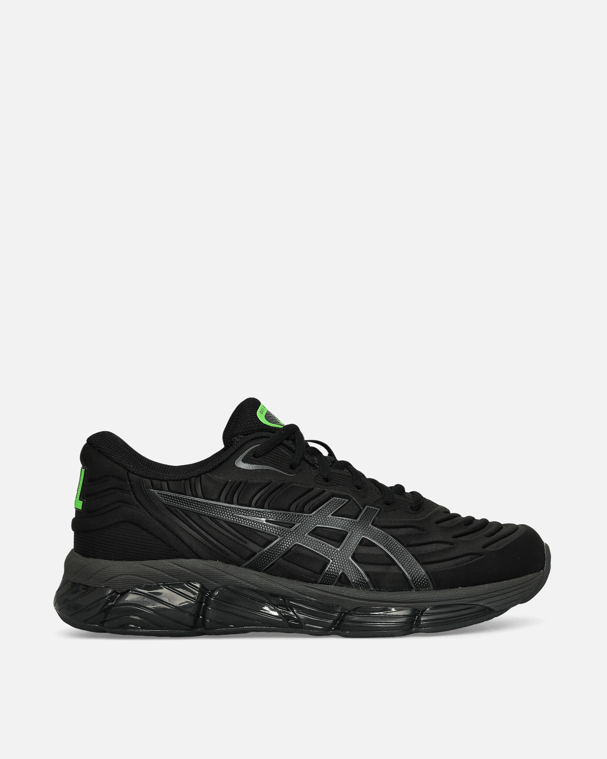 GEL-Quantum 360 VIII Emboss Sneakers Black / Obsidian Grey Asics men's running shoes with gel cushioning