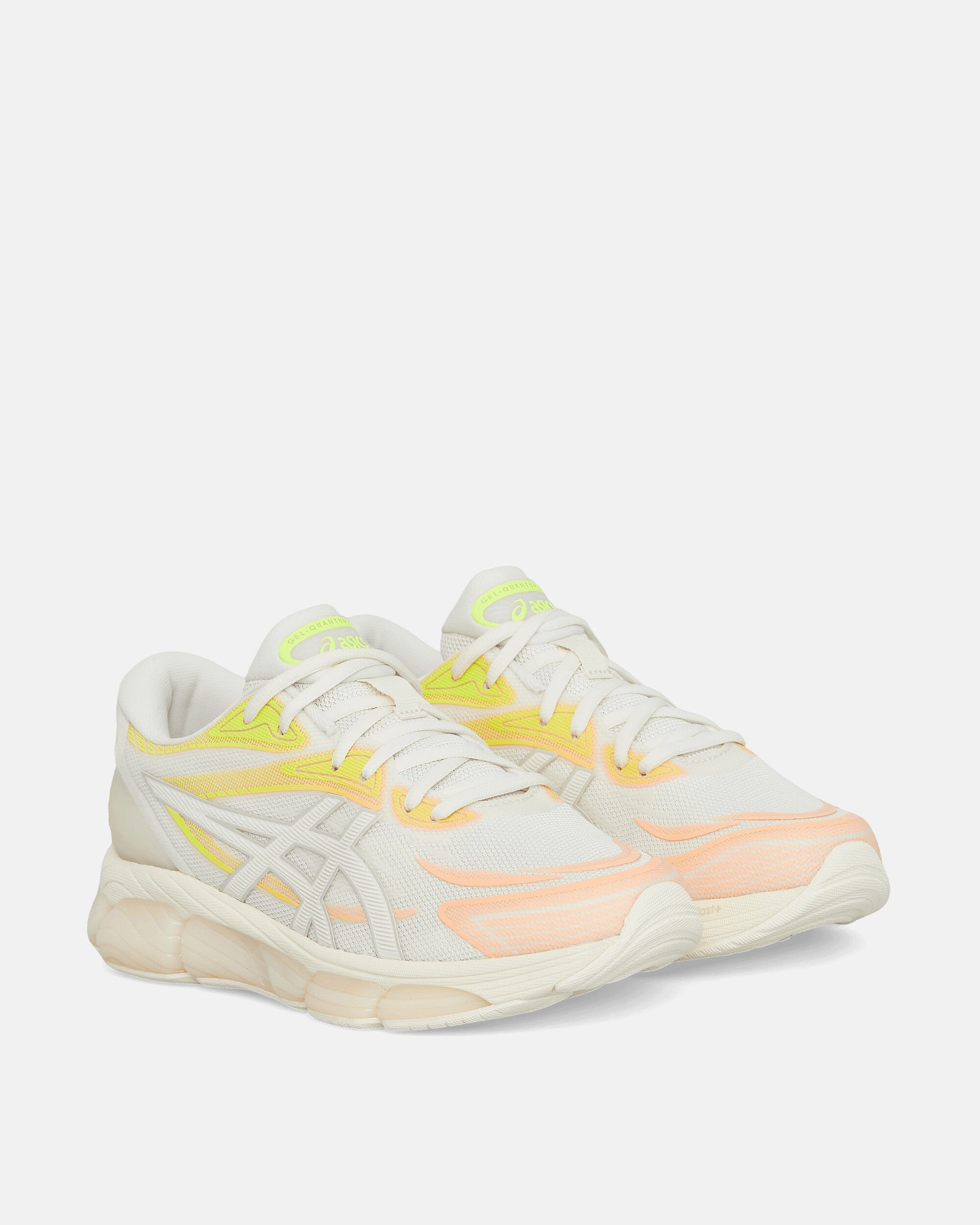 GEL-Quantum 360 VIII Paris Sneakers Cream / Safety Yellow Cushion Running