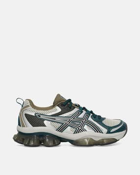GEL-Quantum Kinetic Sneakers Oatmeal / Dark Taupe Asics men's running shoes with gel cushioning