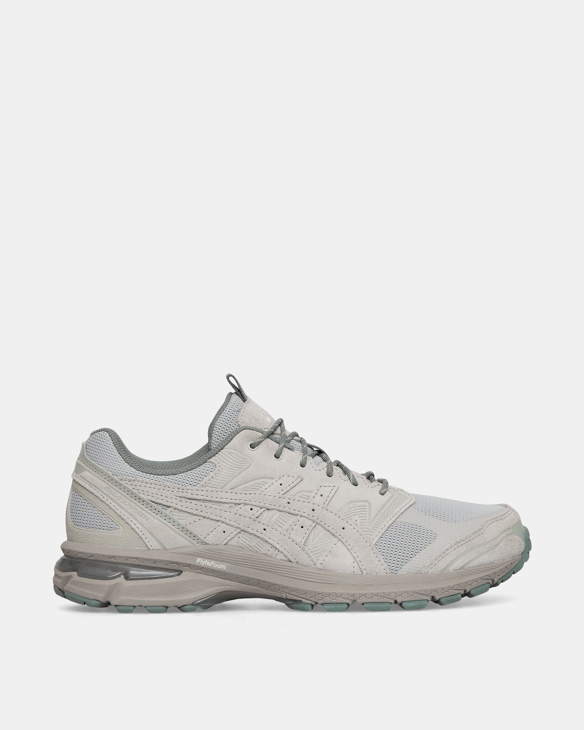 GEL-Terrain Sneakers Oyster Grey Asics men's running shoes with gel cushioning