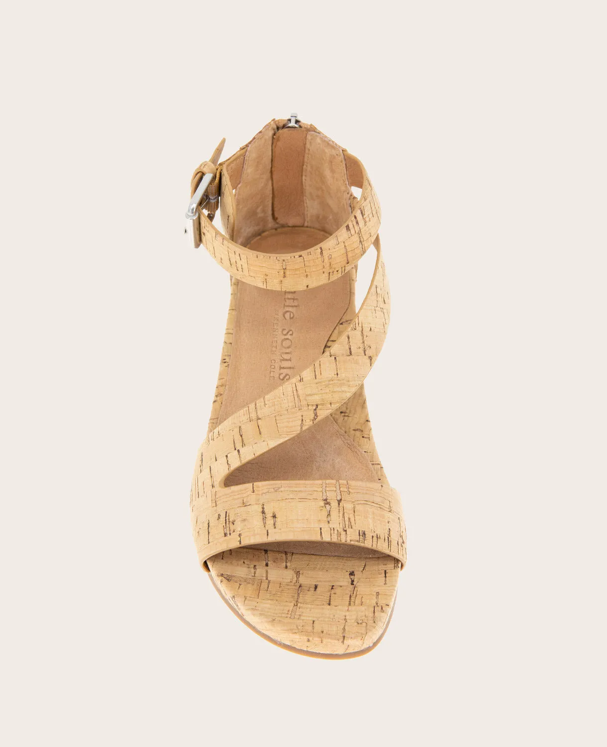 GENTLE SOULS - Gwen Cork Wedge Sandal