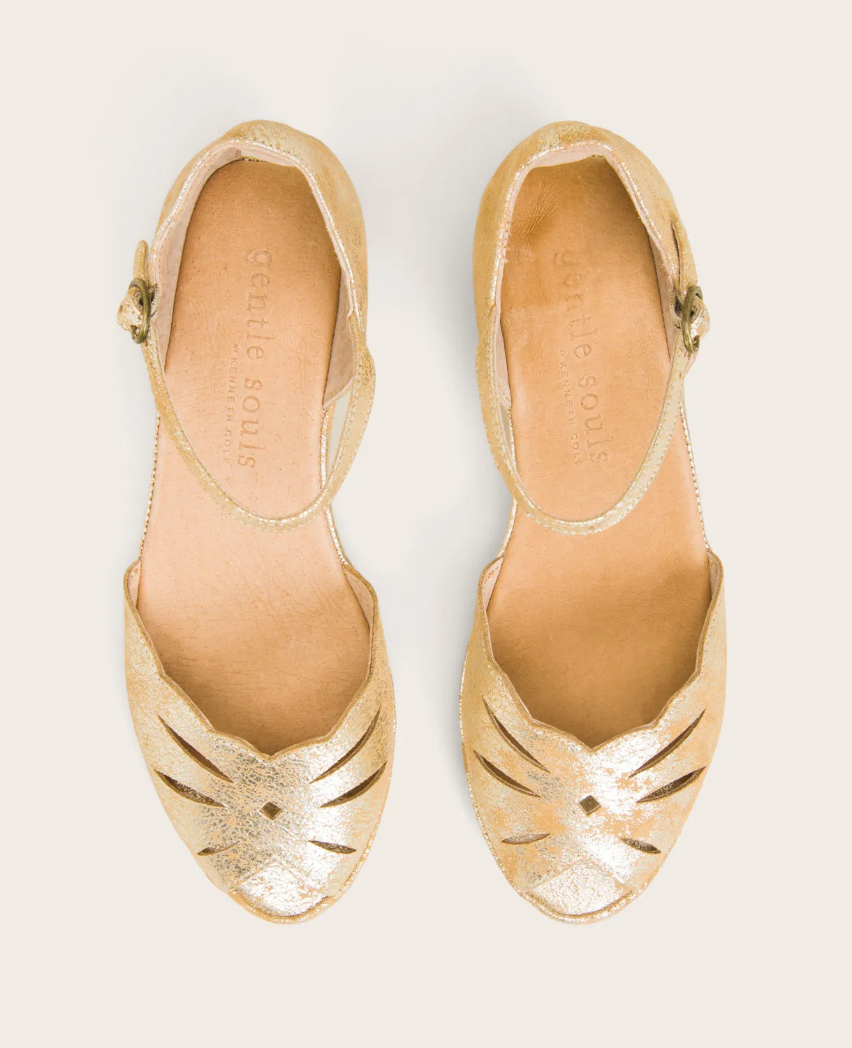 GENTLE SOULS - Lily Moon Ankle Strap Sandal