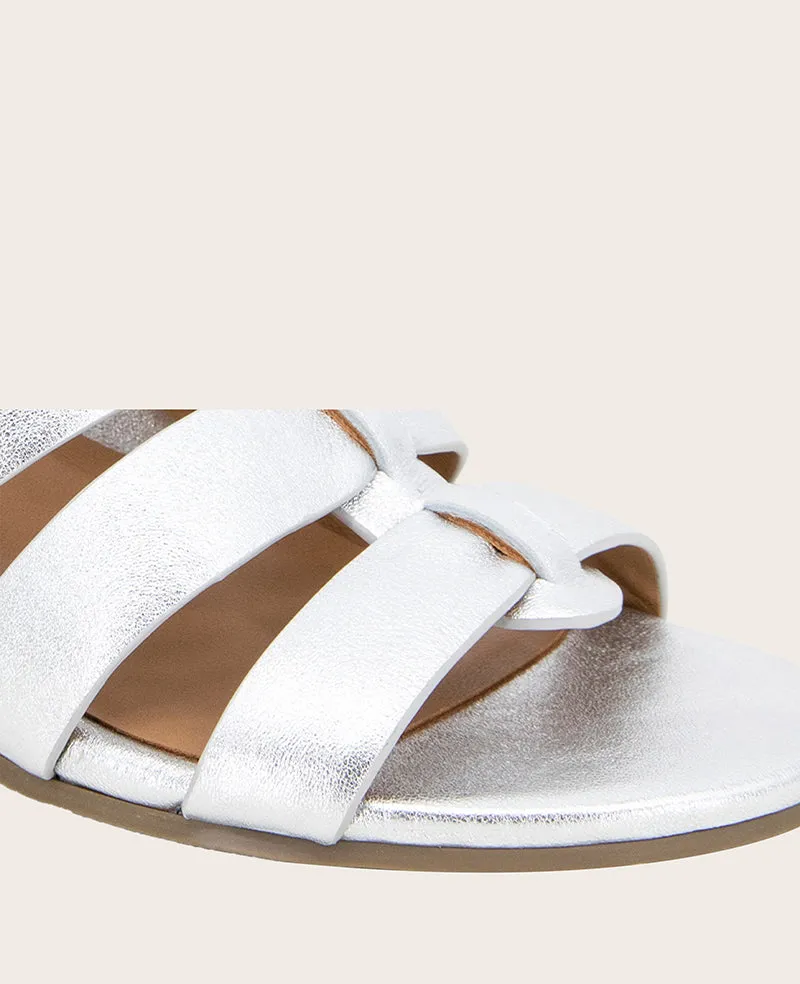 GENTLE SOULS - Margarite Leather Heel Sandal