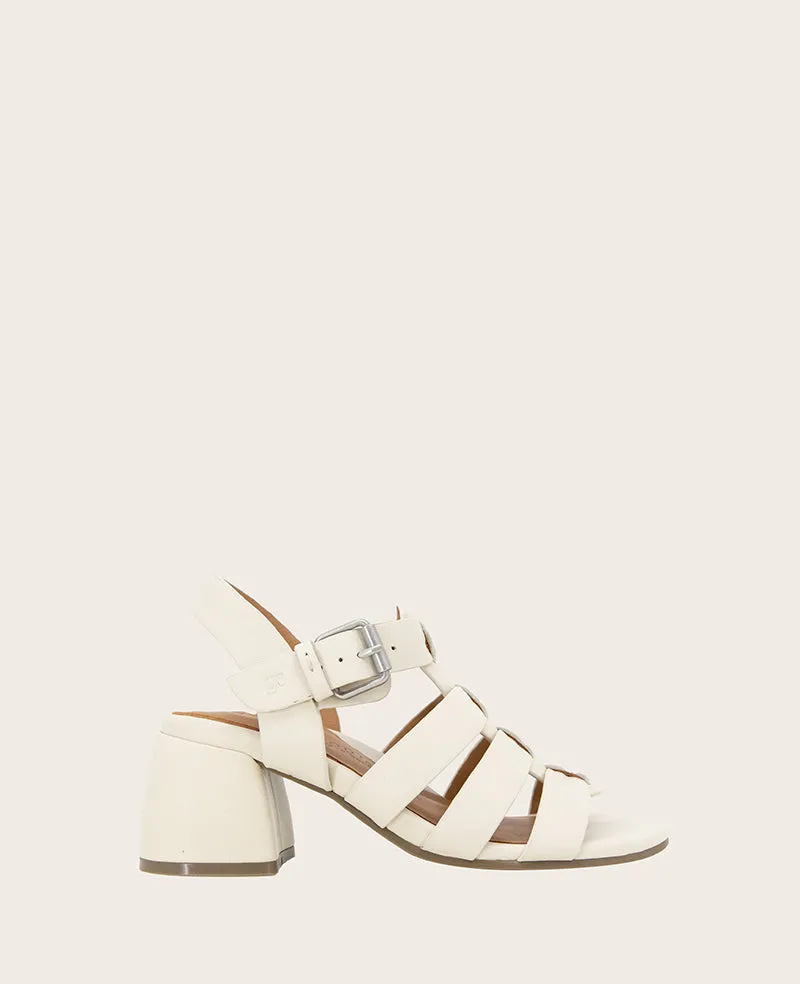 GENTLE SOULS - Margarite Leather Heel Sandal