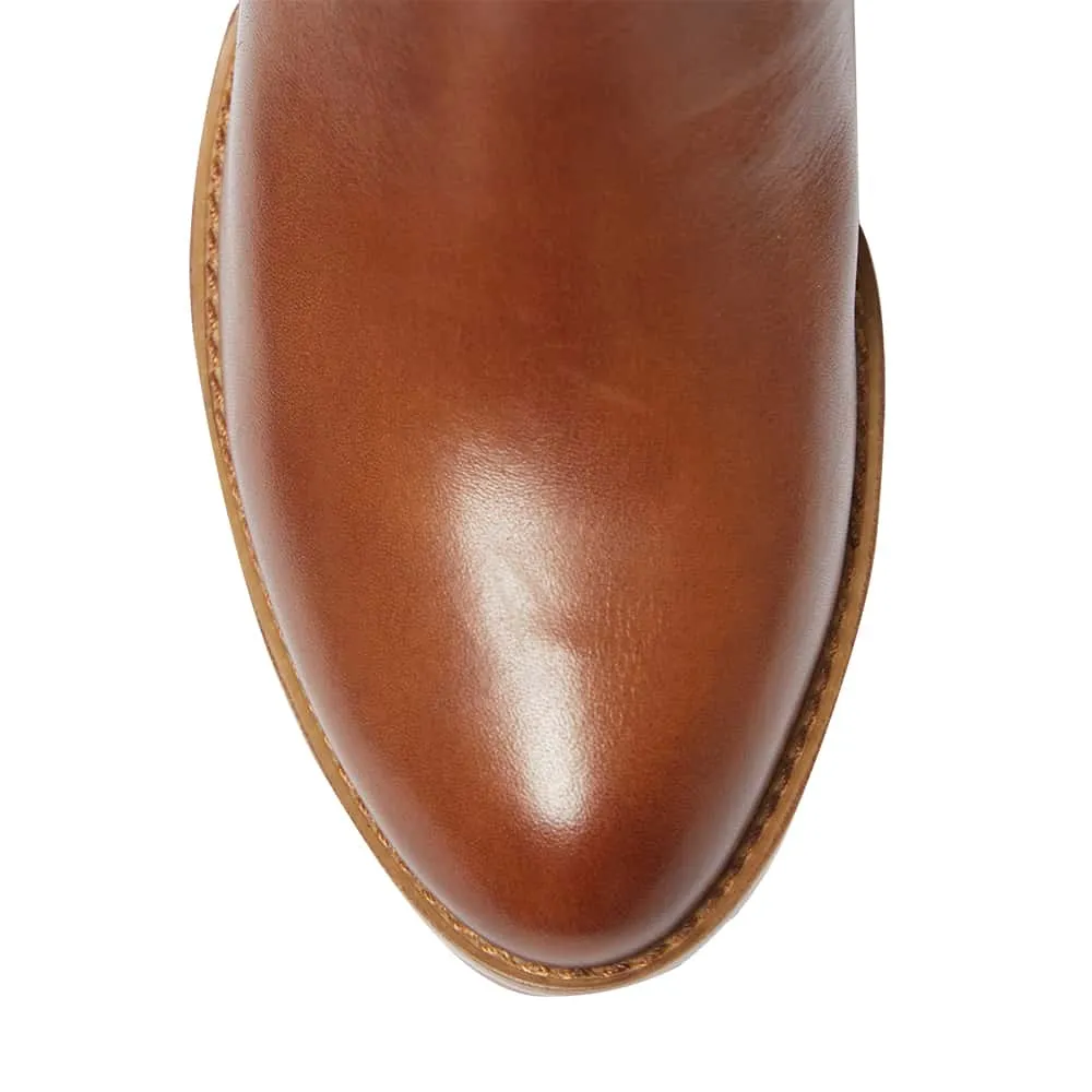 Geronimo Boot in Mid Brown Leather