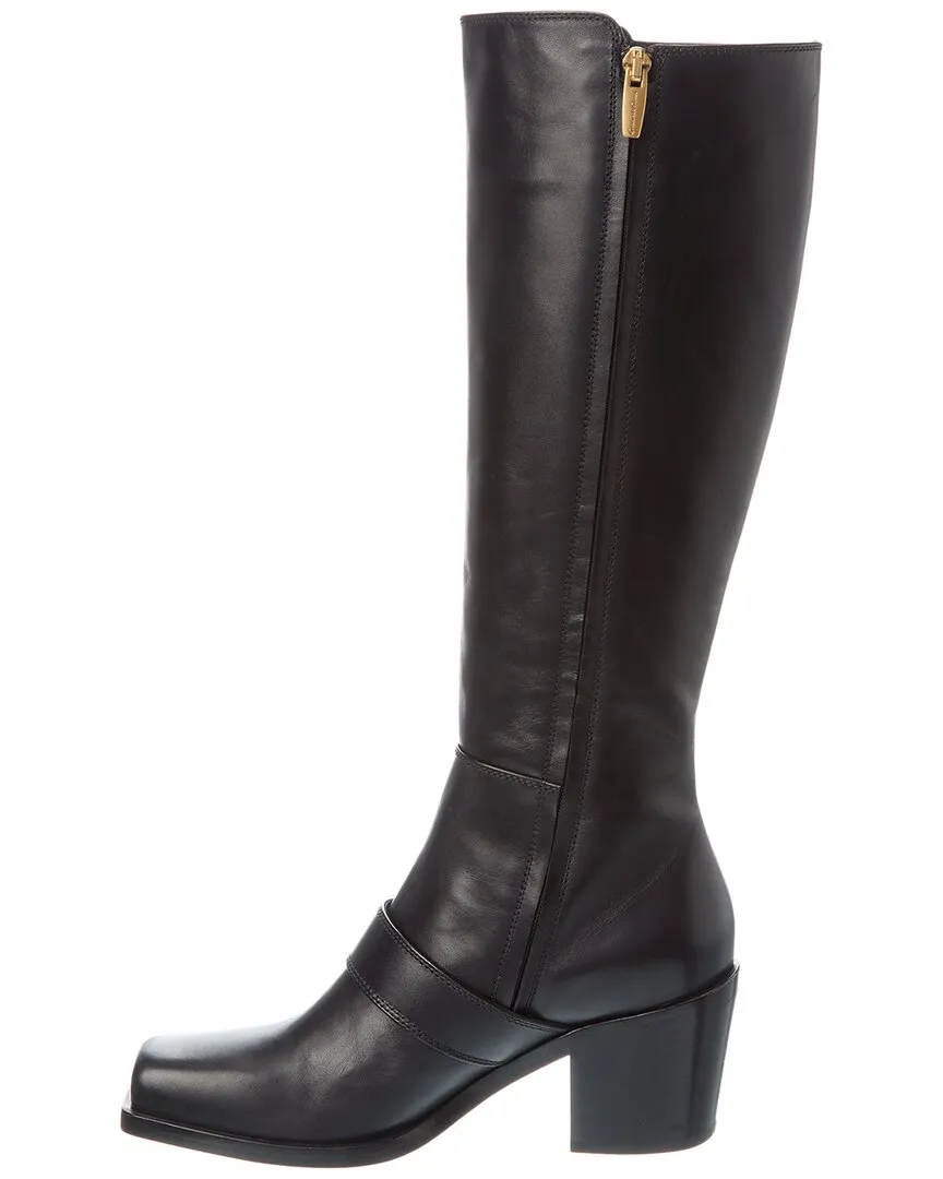 Gianvito Rossi Wayne 60 Leather Knee-High Boot