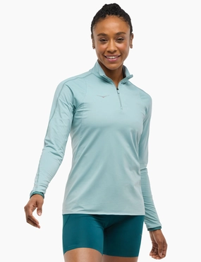 GlideTech Quarter Zip - Druzy Hoka performance shoes for runners