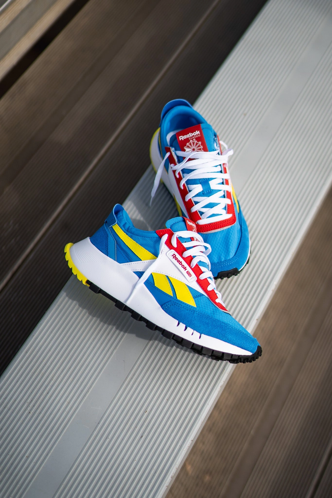 GRADESCHOOL Reebok CL Legacy (Dynamic Blue) Reebok classic athletic shoes
