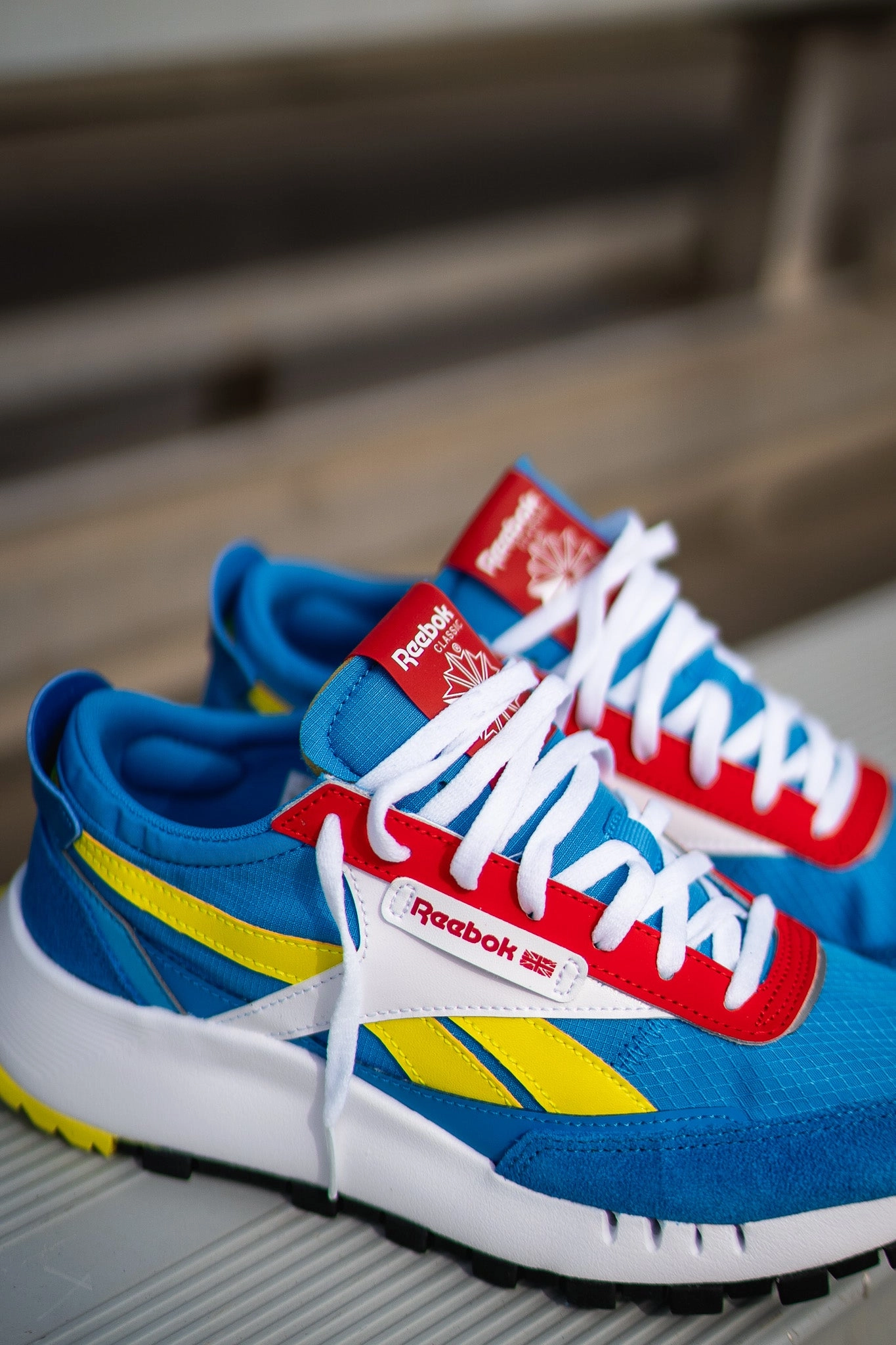 GRADESCHOOL Reebok CL Legacy (Dynamic Blue) Reebok classic athletic shoes