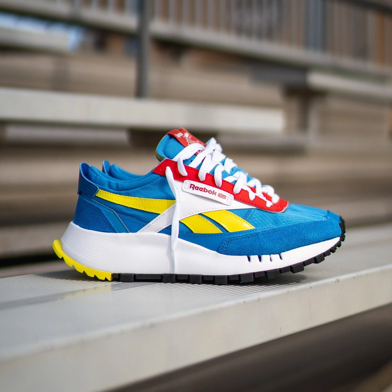 GRADESCHOOL Reebok CL Legacy (Dynamic Blue) Reebok performance trainers for gym workouts