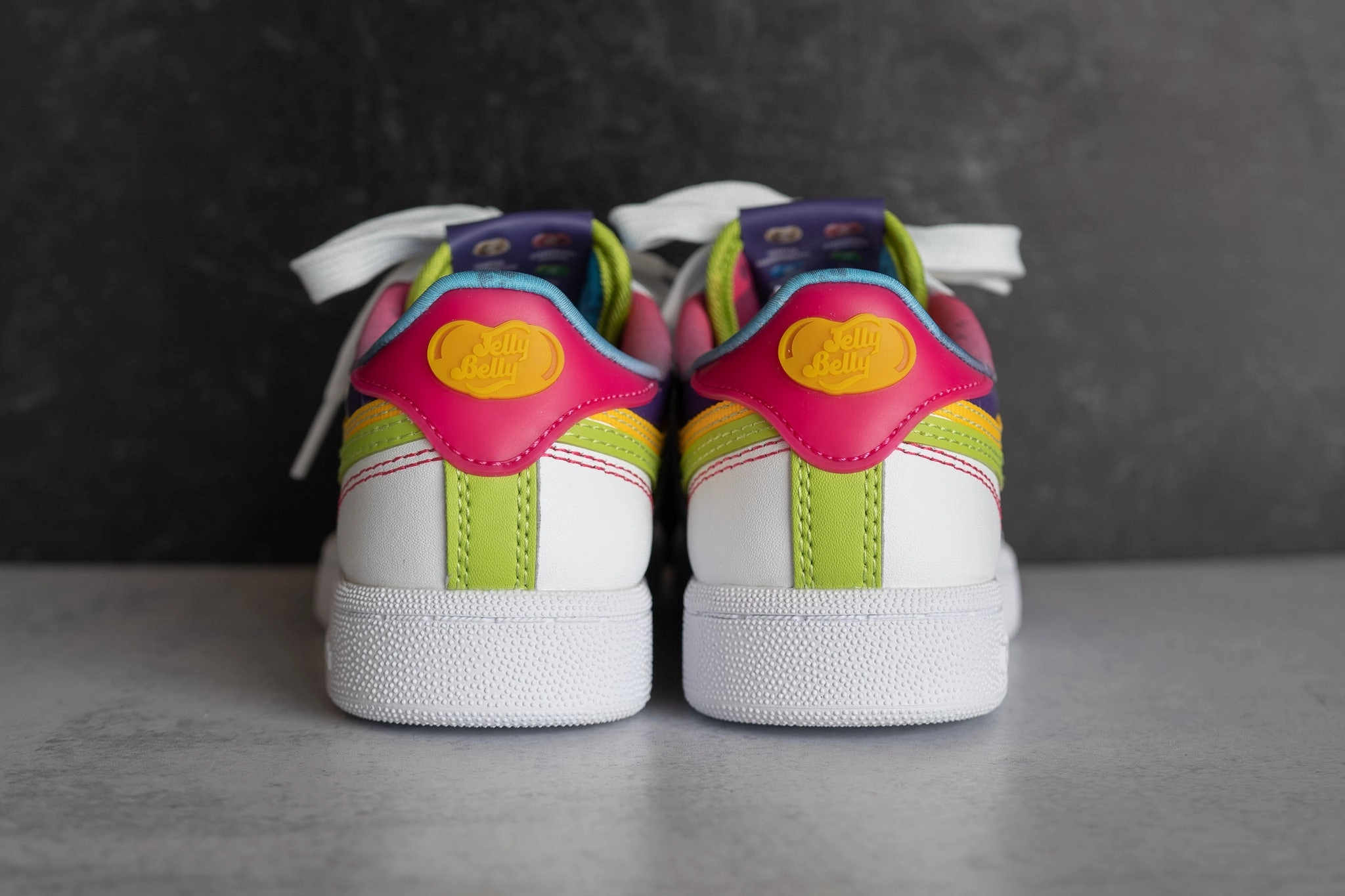 GRADESCHOOL Reebok x Jelly Belly Club C Revenge (White/Multi) Reebok classic athletic shoes