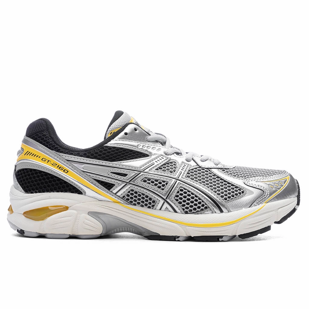 GT-2160 - Piedmont Grey/Pure Silver Asics running shoes with gel cushioning