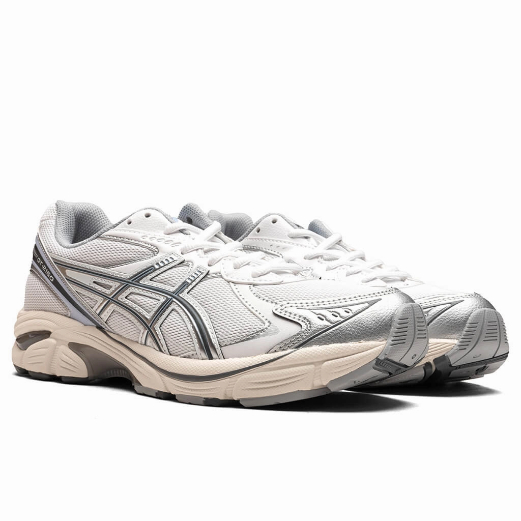 GT-2160 - White/Blue Fade Asics Gel Cushion Running Shoes