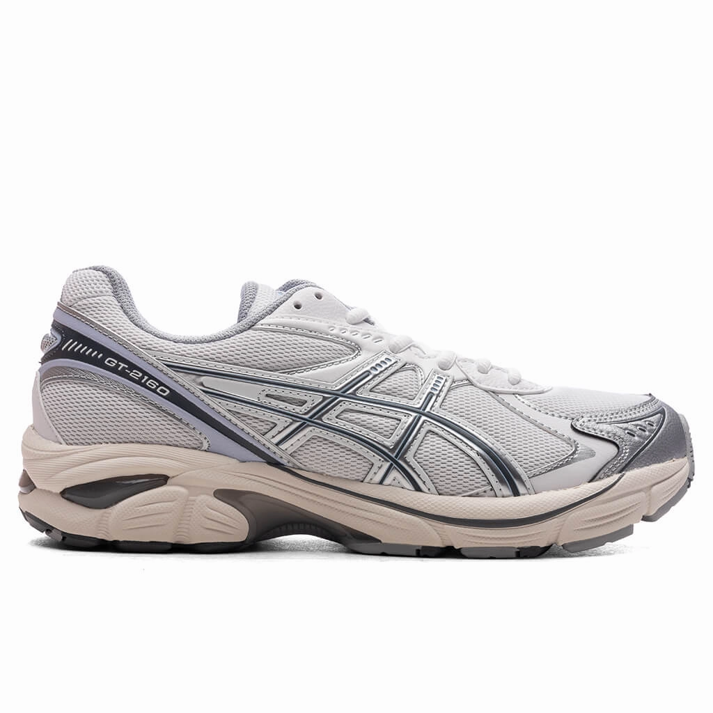 GT-2160 - White/Blue Fade Asics running shoes with gel cushioning