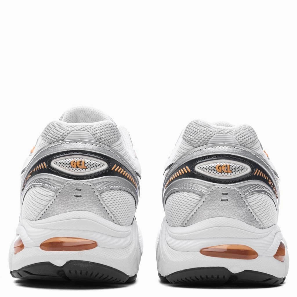 GT-2160 - White/Orange Lily Asics Gel Cushion Running Shoes