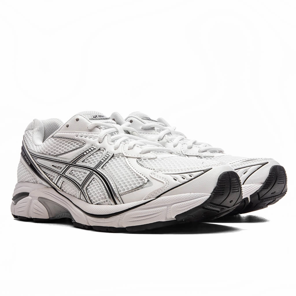 GT-2160 - White/Pure Silver Asics Gel Cushion Running Shoes
